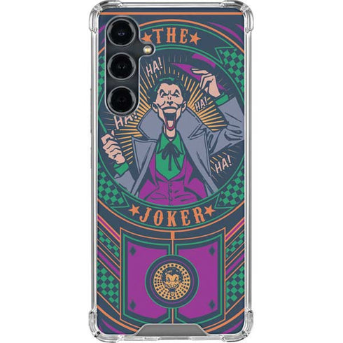 DC Comics The Joker Casino Chip Galaxy S23 FE Clear Case